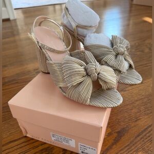 NIB Loeffler Randall Camellia Heels, sz. 8.5